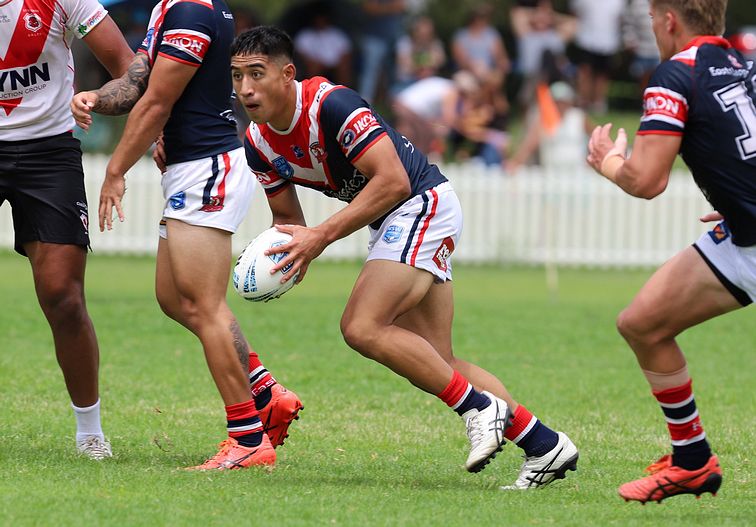 SG Ball Trial ROOSTERS v DRAGONS