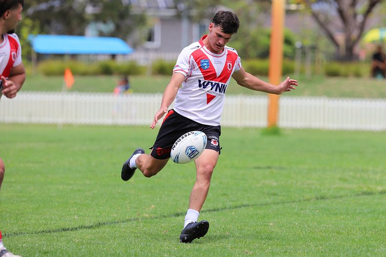 SG Ball Trial ROOSTERS v DRAGONS