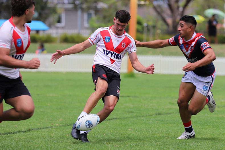 SG Ball Trial ROOSTERS v DRAGONS