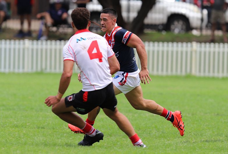 SG Ball Trial ROOSTERS v DRAGONS