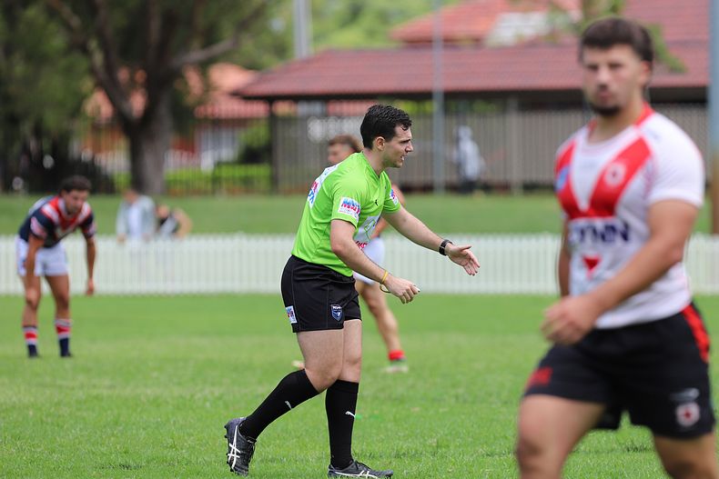 SG Ball Trial ROOSTERS v DRAGONS