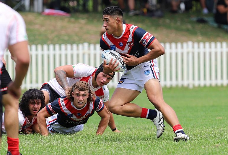 SG Ball Trial ROOSTERS v DRAGONS