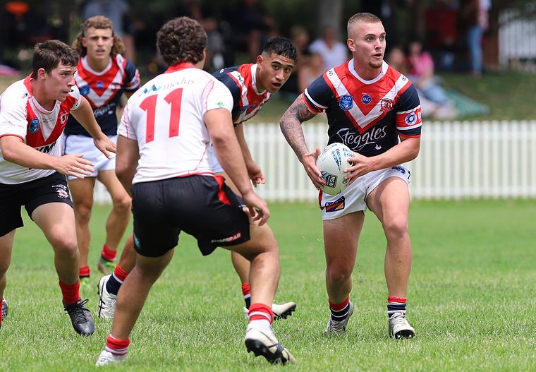 SG Ball Trial ROOSTERS v DRAGONS