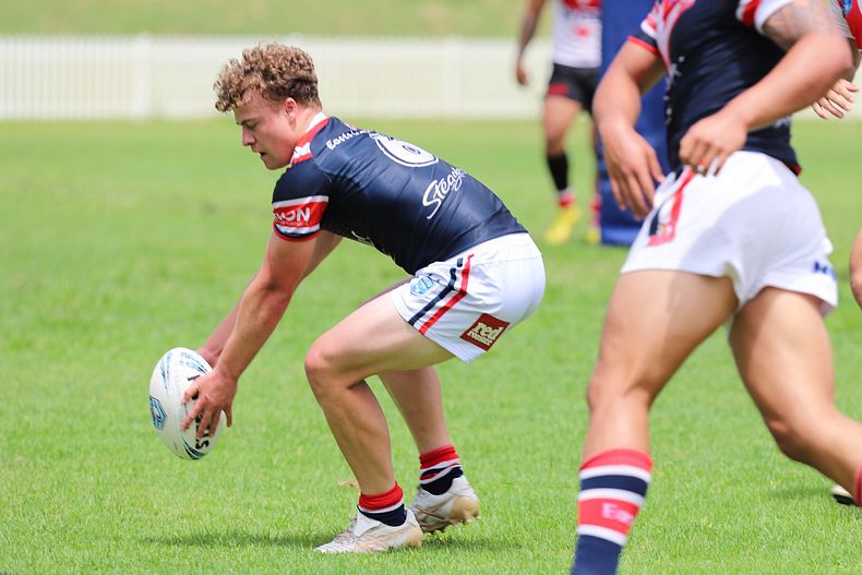 SG Ball Trial ROOSTERS v DRAGONS
