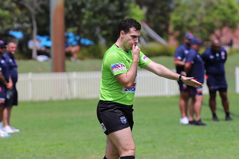 SG Ball Trial ROOSTERS v DRAGONS