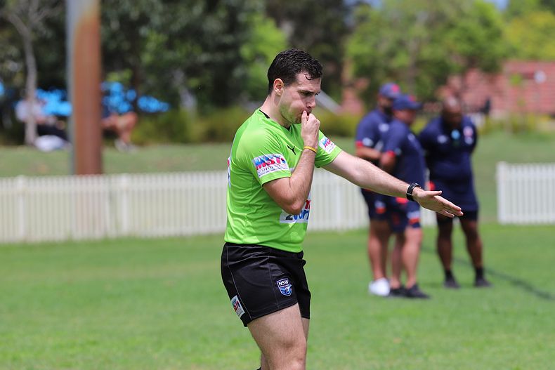 SG Ball Trial ROOSTERS v DRAGONS