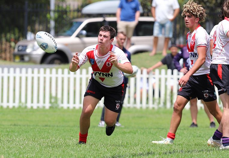 SG Ball Trial ROOSTERS v DRAGONS