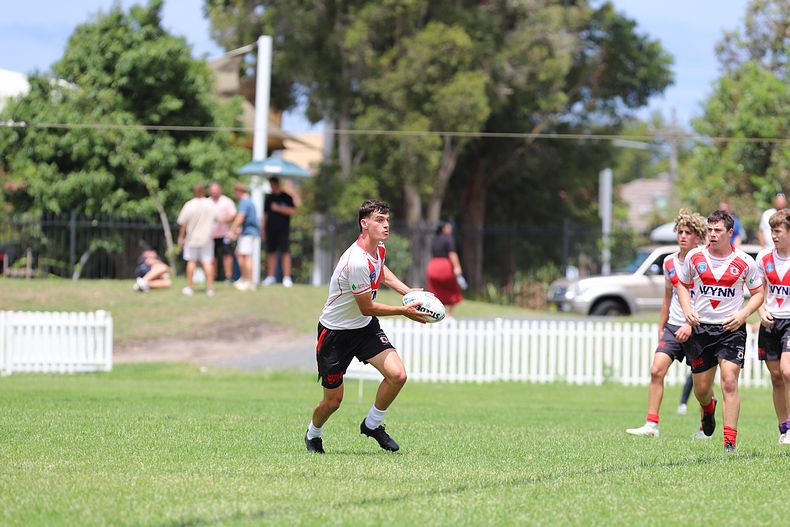 SG Ball Trial ROOSTERS v DRAGONS