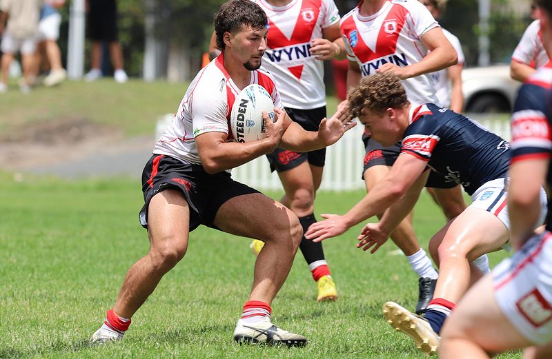 SG Ball Trial ROOSTERS v DRAGONS