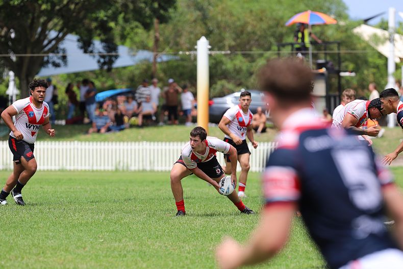 SG Ball Trial ROOSTERS v DRAGONS