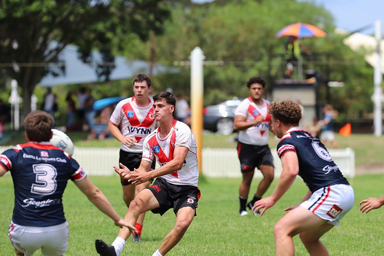 SG Ball Trial ROOSTERS v DRAGONS