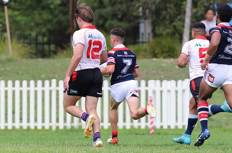 SG Ball Trial ROOSTERS v DRAGONS