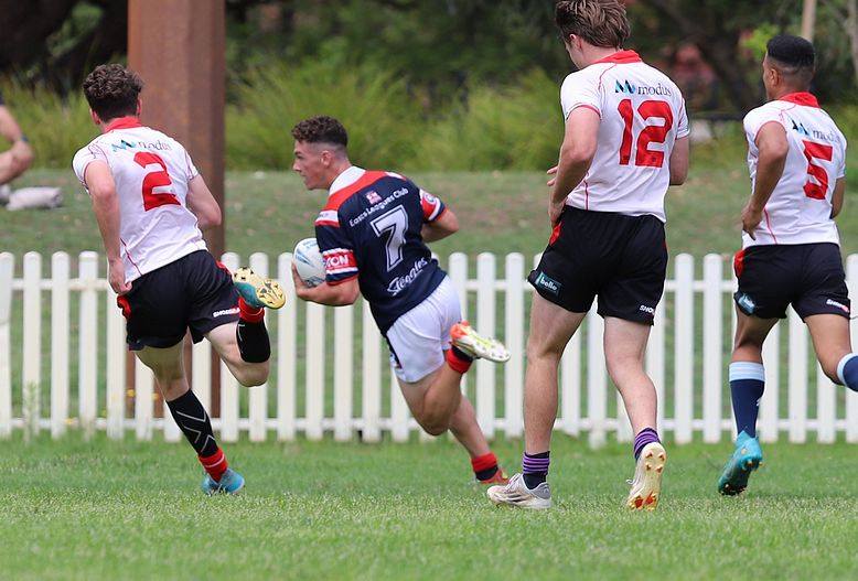SG Ball Trial ROOSTERS v DRAGONS