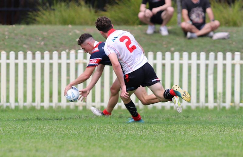 SG Ball Trial ROOSTERS v DRAGONS