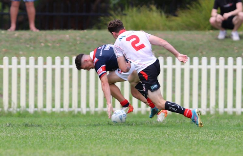 SG Ball Trial ROOSTERS v DRAGONS
