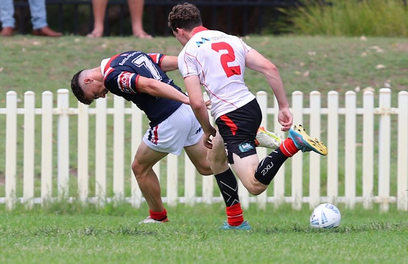 SG Ball Trial ROOSTERS v DRAGONS