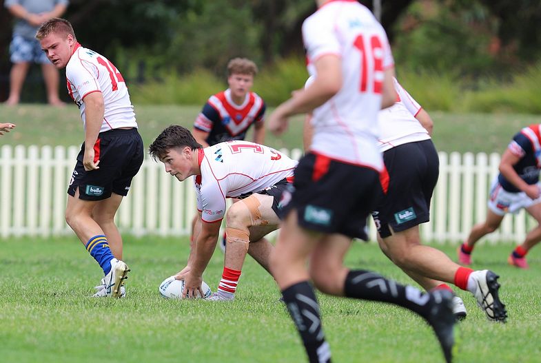 SG Ball Trial ROOSTERS v DRAGONS