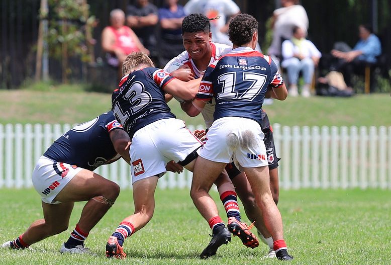SG Ball Trial ROOSTERS v DRAGONS