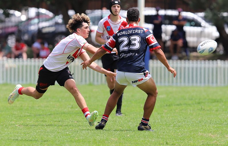 SG Ball Trial ROOSTERS v DRAGONS