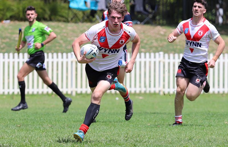 SG Ball Trial ROOSTERS v DRAGONS