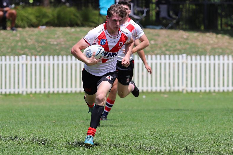 SG Ball Trial ROOSTERS v DRAGONS