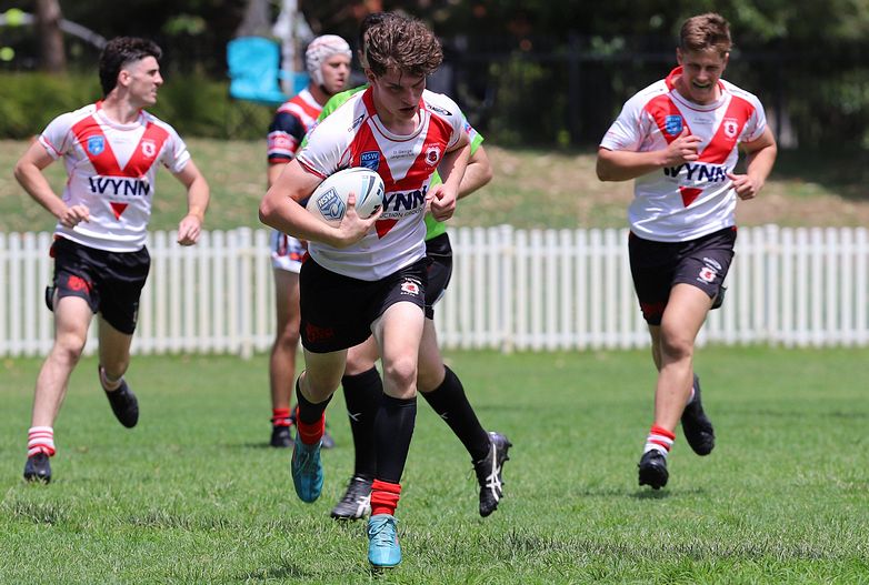 SG Ball Trial ROOSTERS v DRAGONS