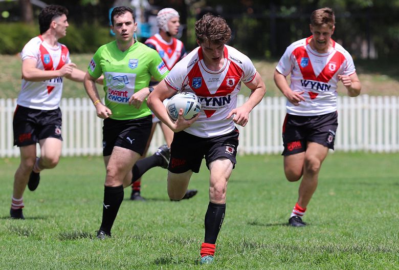 SG Ball Trial ROOSTERS v DRAGONS