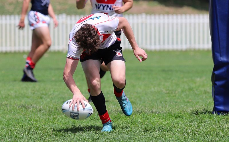 SG Ball Trial ROOSTERS v DRAGONS
