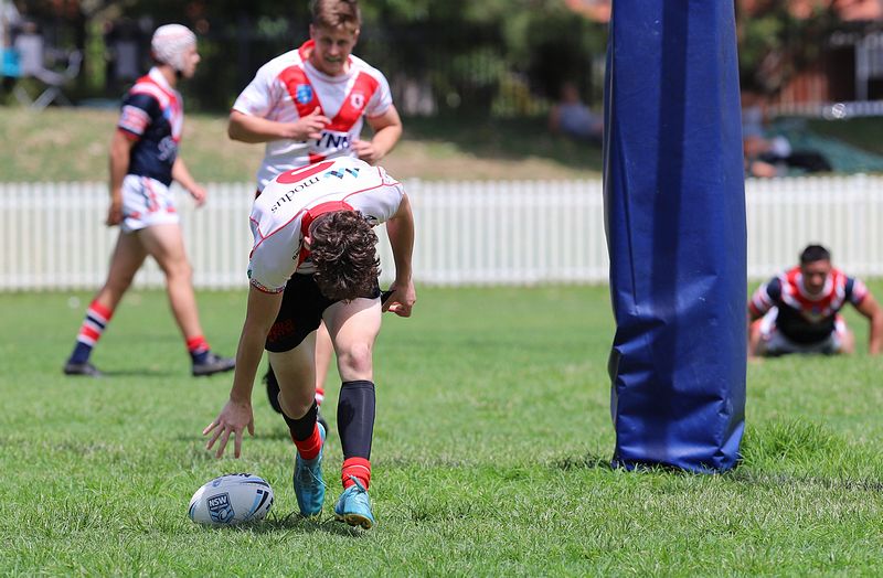 SG Ball Trial ROOSTERS v DRAGONS