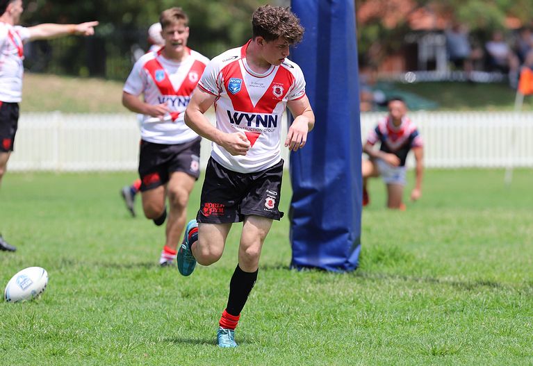 SG Ball Trial ROOSTERS v DRAGONS