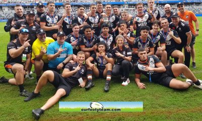 Western Surburbs Magpies 2022 NSWRL Harold Matthews Cup Champions (Photo : Steve Montgomery)