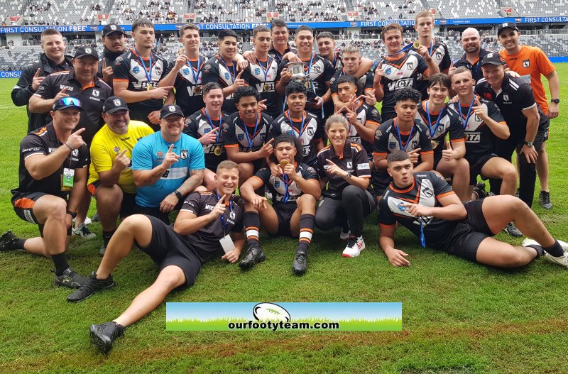 Western Surburbs Magpies 2022 NSWRL Harold Matthews Cup Champions (Photo : Steve Montgomery)