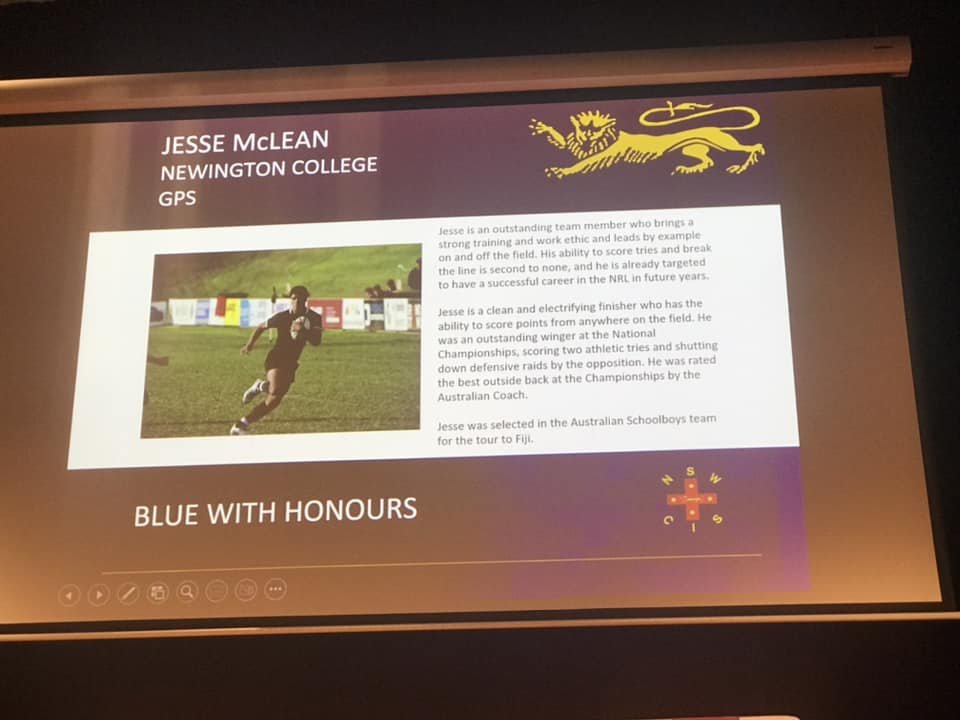Jesse McLean Newington College