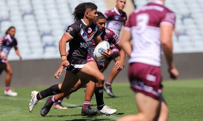 NSWRL Harold Matthews Cup Rnd 1 Action Photo's Western Suburbs Magpies v Manly Sea eagles (Photo's : Steve Montgomery)