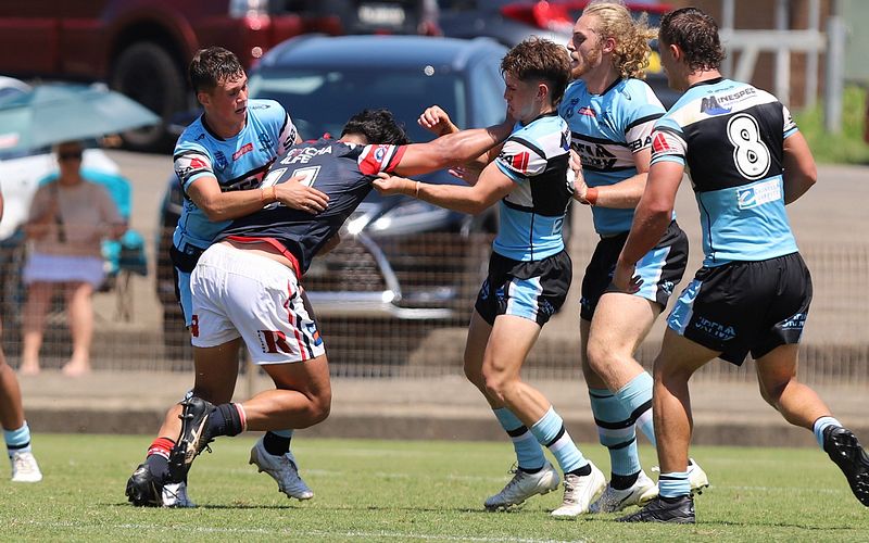 SGB Rnd 3 ROOSTERS v SHARKS