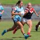 NSWRL Tarsha Gale Cup Rnd 3 Action Photo's Sydney Roosters vs Cronulla Sharks (Photo's : Steve Montgomery)