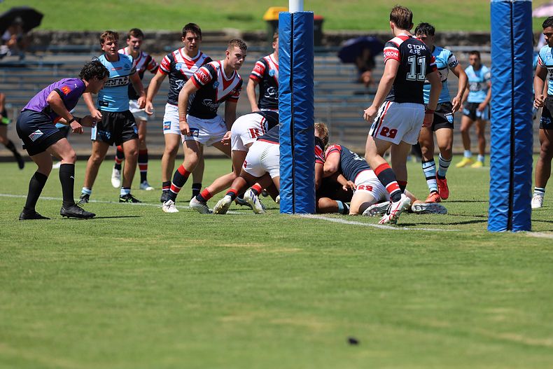 HMC Rnd 3 Roosters v Sharks