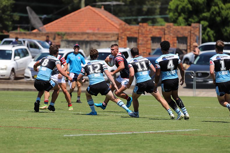 SGB Rnd 3 ROOSTERS v SHARKS