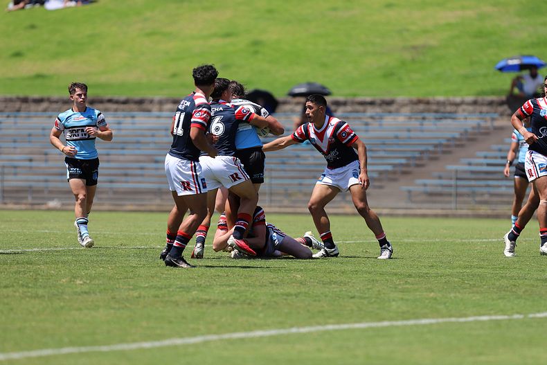 SGB Rnd 3 ROOSTERS v SHARKS