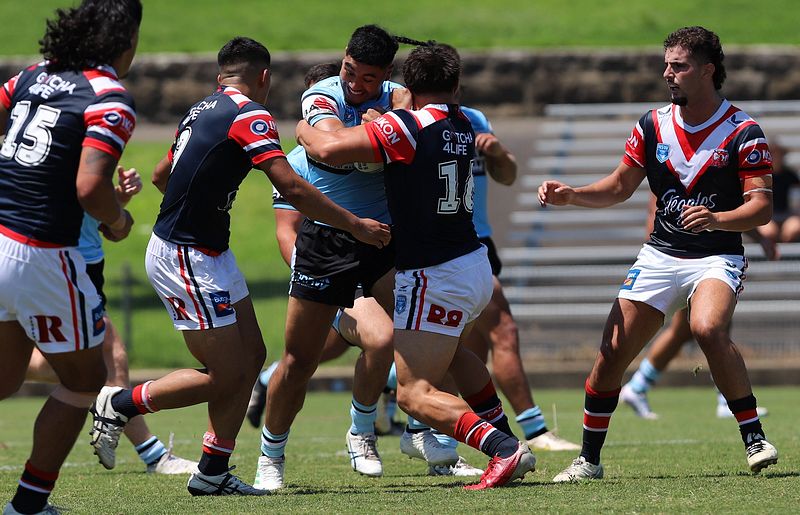 SGB Rnd 3 ROOSTERS v SHARKS