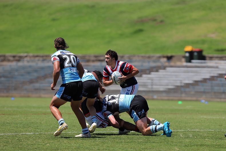 SGB Rnd 3 ROOSTERS v SHARKS