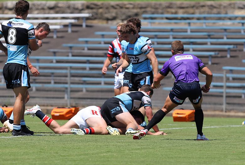 SGB Rnd 3 ROOSTERS v SHARKS
