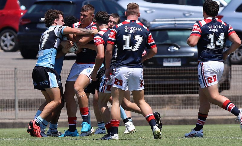 SGB Rnd 3 ROOSTERS v SHARKS