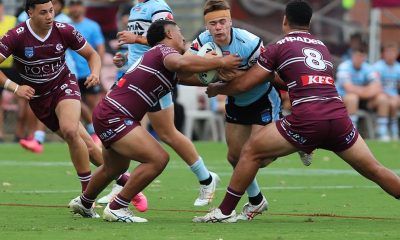 Thomas Dellow Cronulla Sharks (Photo - Steve Montgomery)