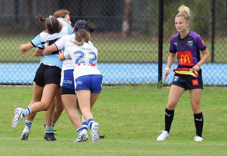 Lisa Fioala Rnd 3 SHARKS vs BULLDOGS