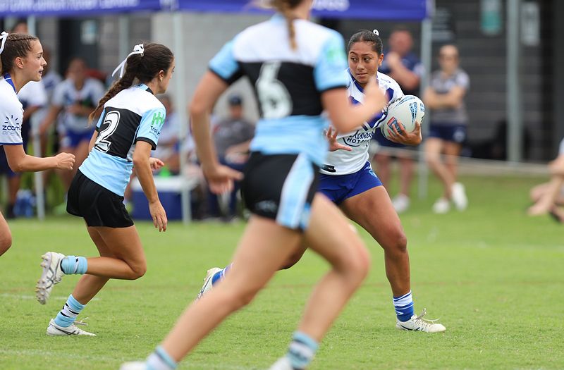 Lisa Fioala Rnd 3 SHARKS vs BULLDOGS