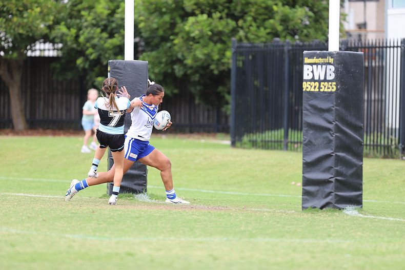 Lisa Fioala Rnd 3 SHARKS vs BULLDOGS