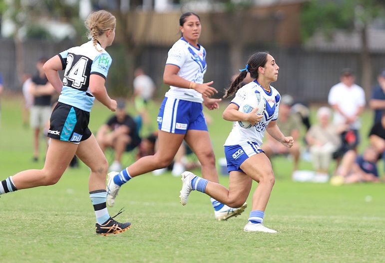 Lisa Fioala Rnd 3 SHARKS vs BULLDOGS