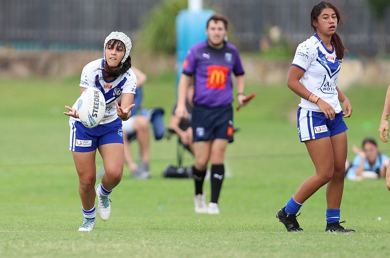 Lisa Fioala Rnd 3 SHARKS vs BULLDOGS