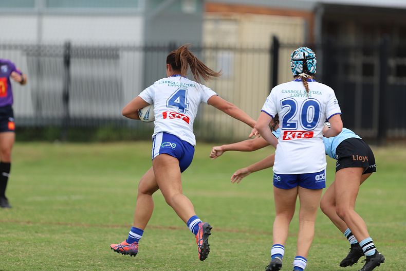 Lisa Fioala Rnd 3 SHARKS vs BULLDOGS